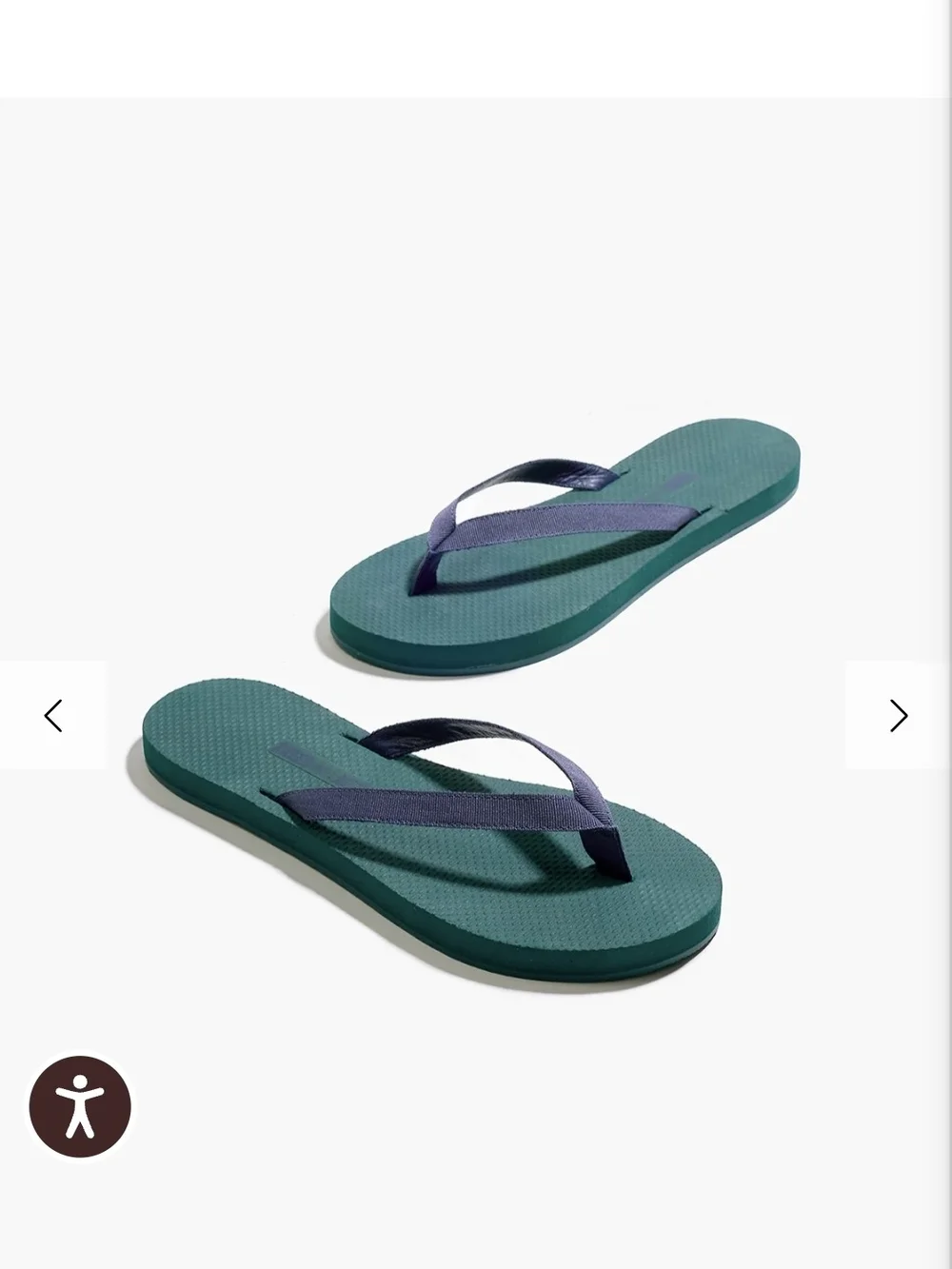 T'kee X JCrew Sandals with Navy Straps